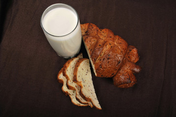 Milk and bread