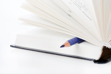 Datebook with pencil