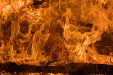 Fire background