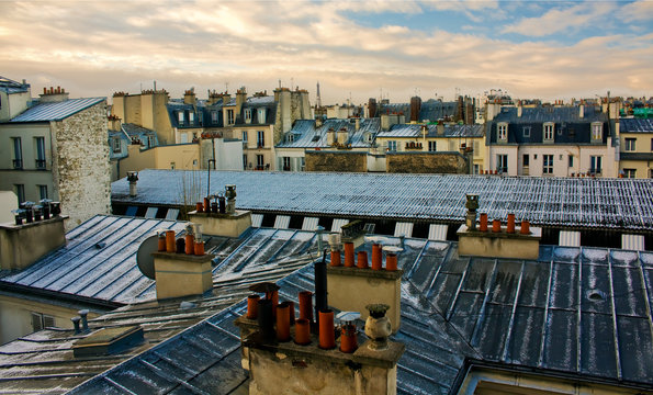 Paris Roof View