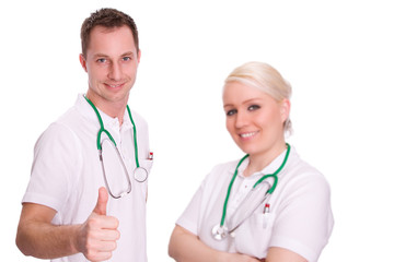 Fototapeta premium junge Ärzte II