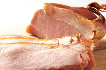 Sliced ham