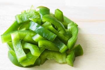 Grüner Paprika