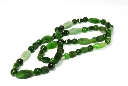 Jade beads
