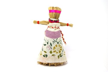 Slavic holiday carnival dolls