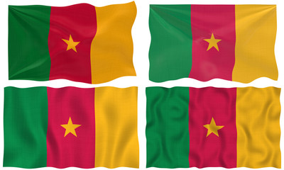 four greats flags of Cameroon