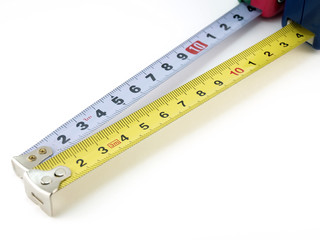 Two retractable pocket rules