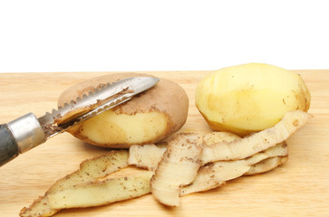 Potato peeling