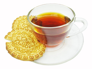 cup of tea and baking