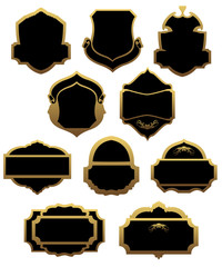 Set of golden labels and frames