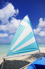 Obraz premium boat at sea