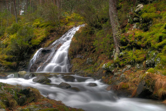 Cascada en el rio Eresma