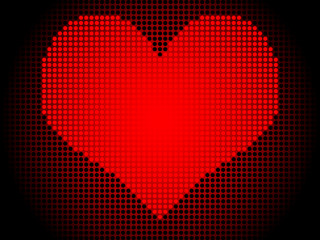 Fototapeta na wymiar valentine's heart
