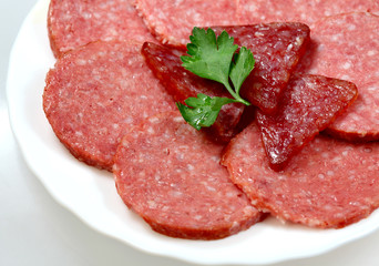 Summer and  smoked  sausage