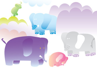 cute elephants of all kind