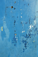 mur bleu