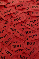 Pile of Red Tickets