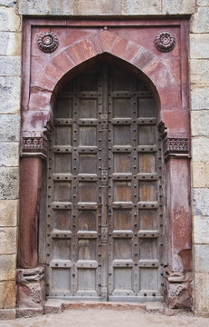 Doors at Qala-I-Kuhna Mosque