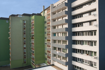 Fototapeta premium residential buildings