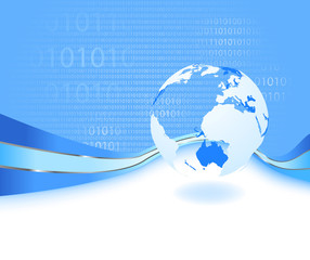 Informational world - business concept