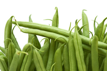 Close up of green beans