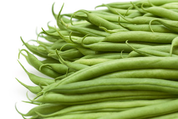 Close up of green beans