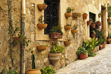 view of Valldemossa, Mallorca, Spain