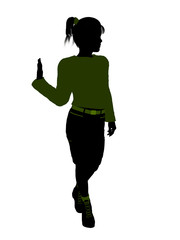 Teenager Illustration Silhouette