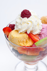 Details von Früchtebecher