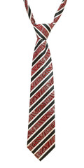 Necktie with paisley pattern