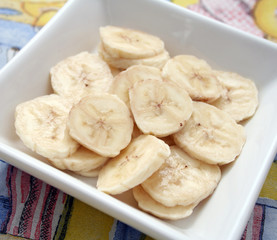 Bananenscheiben