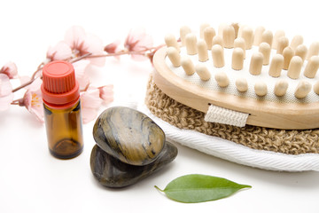 Duftöl mit Massagebürste