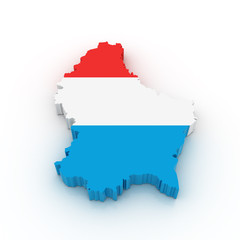 Map of Luxembourg