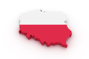 Map of Poland