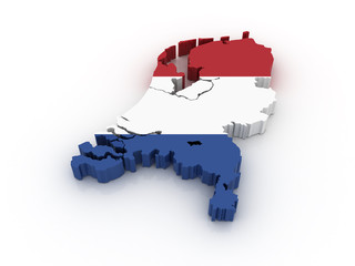 Map of the Netherlands