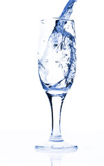 Water in glass