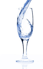 Water in glass