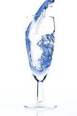 Water in glass