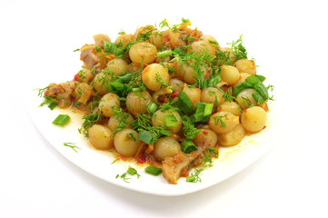 Stewed vegetables