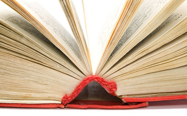 Book isolated on the white background