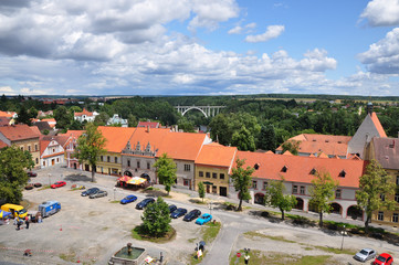 Obraz premium Concrete bridge in the South Bohemian