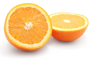 Juicy orange.