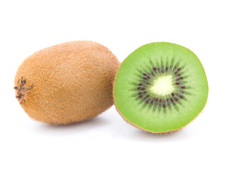 Obraz premium kiwi fruit isolated on white background