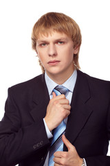 Portrait of young businessman