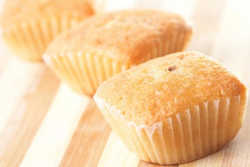 Tasty vanilla cakes