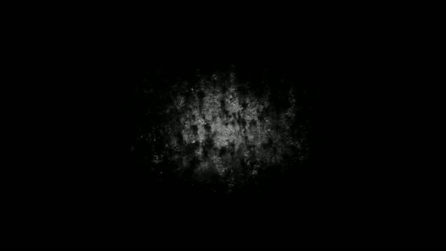 revealing background - white to black