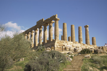 Fototapeta na wymiar stary grecki świątynia