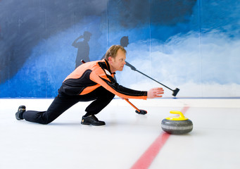 Curling - obrazy, fototapety, plakaty