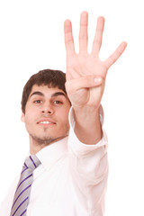 Portrait of a successful business man