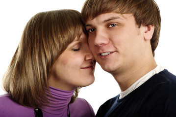 Young couple in love